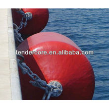 CCS BV marine foam filled fender floating buoy